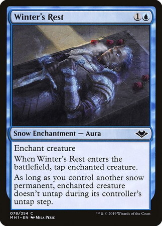 (MH1)Winter's Rest(F)/冬の休眠