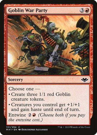 (MH1)Goblin War Party(F)/ゴブリンの戦闘隊