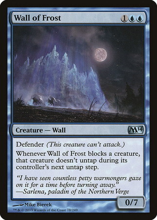 (M14)Wall of Frost/霜の壁