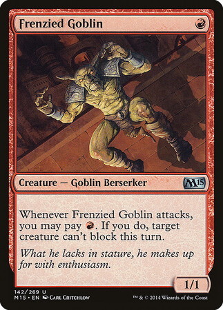 (M15)Frenzied Goblin/激情のゴブリン
