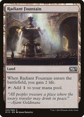 (M15)Radiant Fountain/光輝の泉