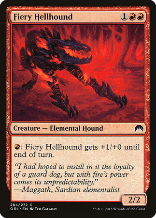 (ORI)Fiery Hellhound/焦熱のヘルハウンド