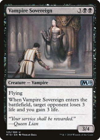 (M19)Vampire Sovereign/吸血鬼の君主