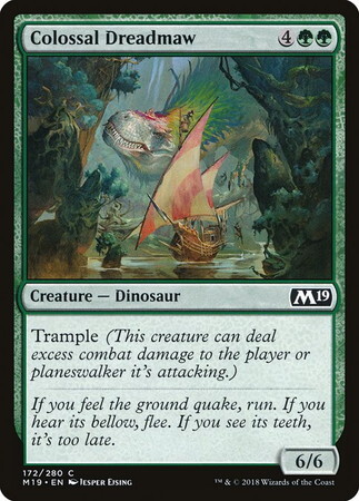 (M19)Colossal Dreadmaw/巨大な戦慄大口