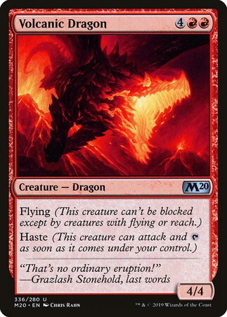 (M20)Volcanic Dragon/火山のドラゴン