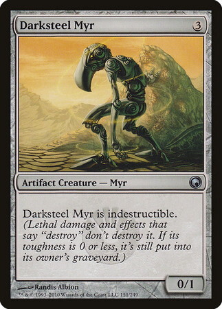 (SOM)Darksteel Myr(F)/ダークスティールのマイア