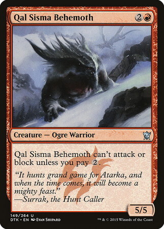 (DTK)Qal Sisma Behemoth(F)/カル・シスマのビヒモス