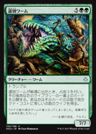 (HOU)選別ワーム(F)/SIFTER WURM