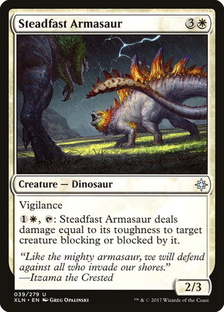 (XLN)Steadfast Armasaur/不動のアルマサウルス