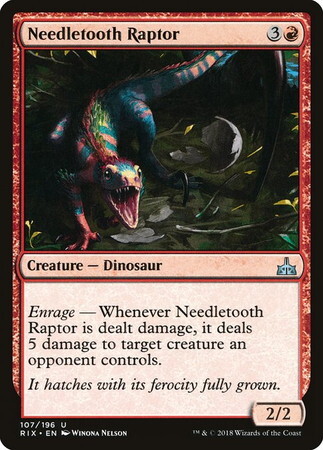 (RIX)Needletooth Raptor/針歯の猛竜
