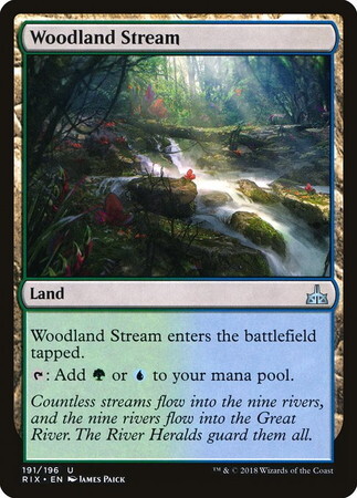 (RIX)Woodland Stream/森林地の小川