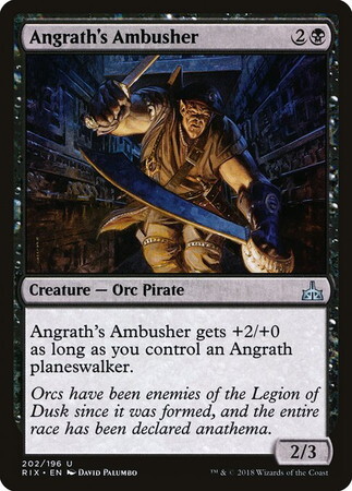 (RIX)Angrath's Ambusher/アングラスの伏兵