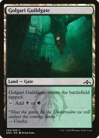 (GRN)Golgari Guildgate/ゴルガリのギルド門