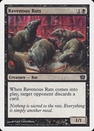 (9ED)Ravenous Rats/貪欲なるネズミ