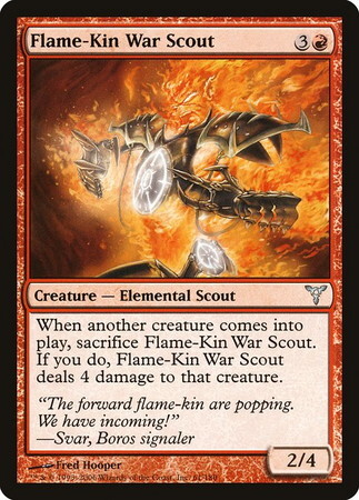 (DIS)Flame-Kin War Scout(F)/炎の血族の戦場偵察兵