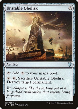 (C17)Unstable Obelisk/不安定なオベリスク