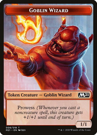 (M21)Goblin・Wizard(トークン)/ゴブリン・ウィザード