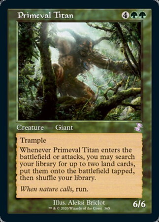 (TSR)Primeval Titan/原始のタイタン