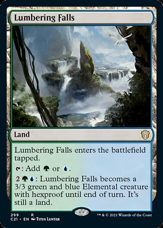 (C21)Lumbering Falls/伐採地の滝
