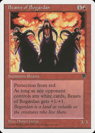 (CHR)Beasts of Bogardan(白枠)/ボガーダンの獣