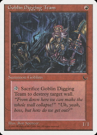 (CHR)Goblin Digging Team(白枠)/ゴブリン穴掘り部隊