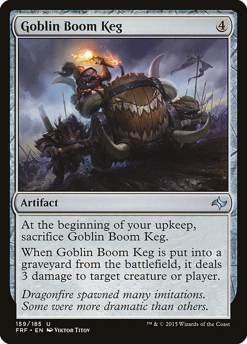 (FRF)Goblin Boom Keg/ゴブリンの爆裂樽