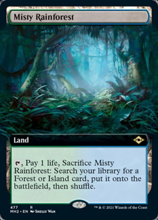 (MH2)Misty Rainforest(拡張枠)/霧深い雨林