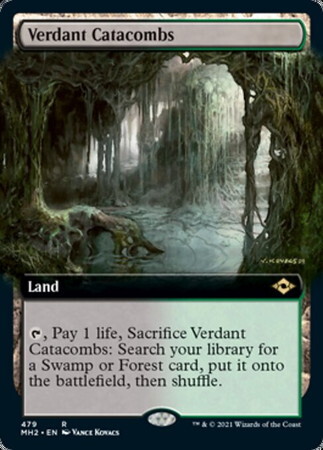 MH2)Verdant Catacombs(拡張枠)(F)/新緑の地下墓地 | (FOIL)神話レア