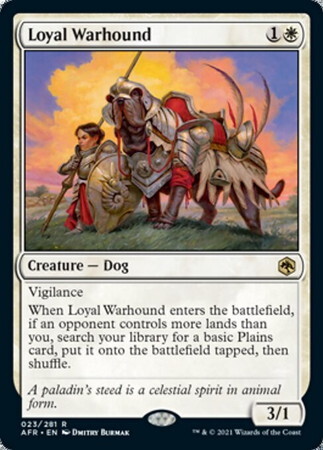 (AFR)Loyal Warhound/忠実な軍用犬