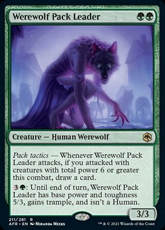 (AFR)Werewolf Pack Leader/群れ率いの人狼