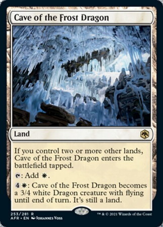 (AFR)Cave of the Frost Dragon/フロスト・ドラゴンの洞窟