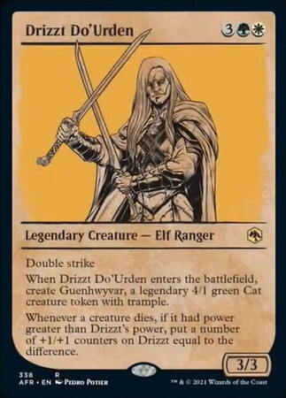 (AFR)Drizzt Do'Urden(ショーケース)(F)/ドリッズト・ドゥアーデン