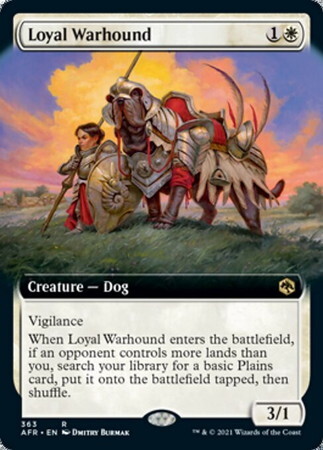 (AFR)Loyal Warhound(拡張枠)/忠実な軍用犬