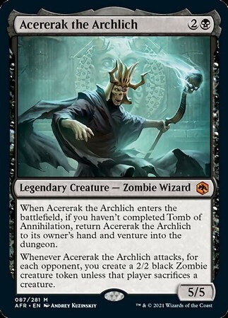 (AFR)Acererak the Archlich(プロモP)(F)/アーチリッチ、アサーラック