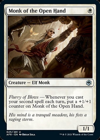 (AFR)Monk of the Open Hand(F)/素拳のモンク