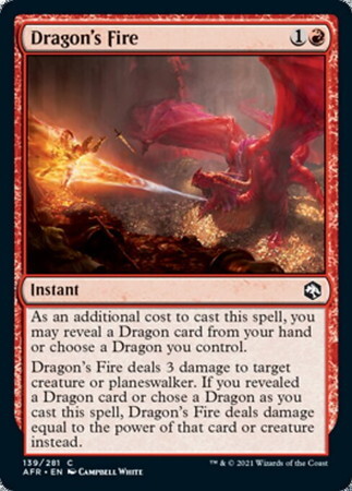 (AFR)Dragon's Fire/ドラゴンの火