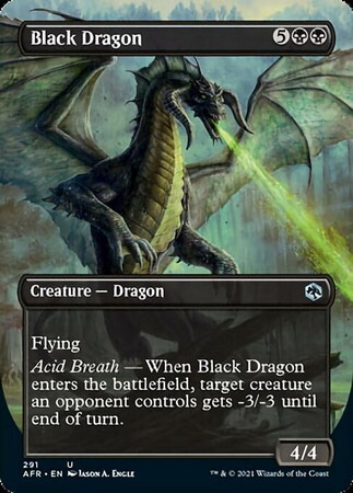 (AFR)Black Dragon(ボーダーレス)/ブラック・ドラゴン