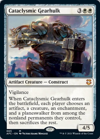 (AFC)Cataclysmic Gearhulk/激変の機械巨人