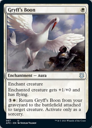 (AFC)Gryff's Boon/グリフの加護