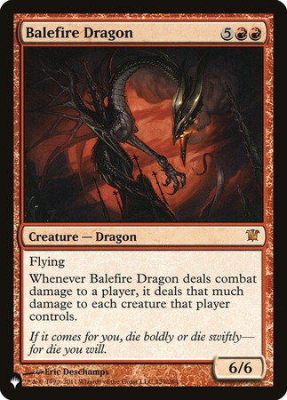 (ISD)Balefire Dragon(LIST仕様)/災火のドラゴン