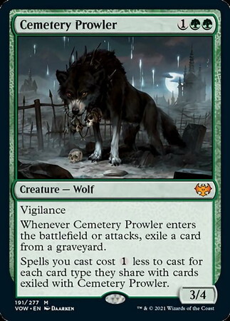 (VOW)Cemetery Prowler(F)/墓所のうろつくもの