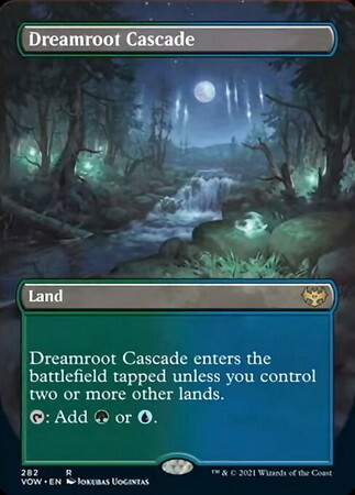 VOW)Dreamroot Cascade(ボーダーレス)(F)/夢根の滝 | (FOIL)神話レア