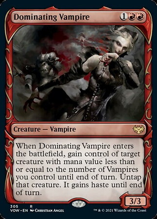 (VOW)Dominating Vampire(ショーケース)/威圧する吸血鬼