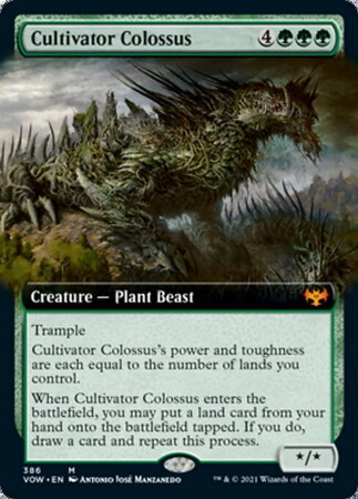 (VOW)Cultivator Colossus(拡張枠)(F)/耕作する巨躯