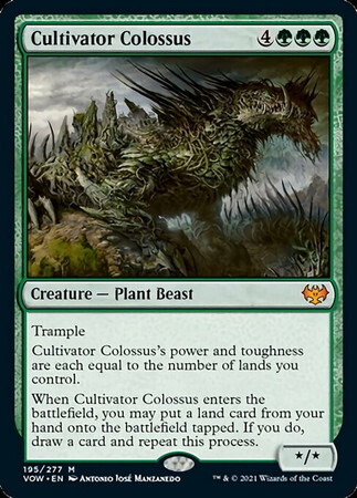 (VOW)Cultivator Colossus(年度入)(F)/耕作する巨躯