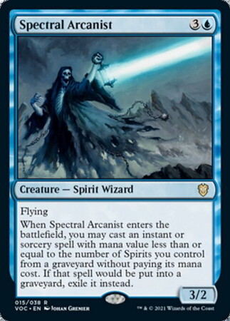 (VOC)Spectral Arcanist/幽体の秘儀術師