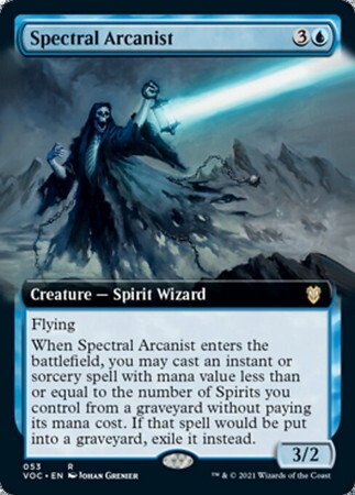 (VOC)Spectral Arcanist(拡張枠)/幽体の秘儀術師