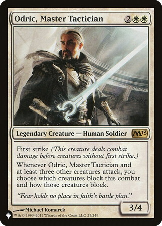 (LIST)Odric Master Tactician(M13)/熟練の戦術家、オドリック