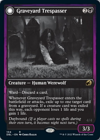 (DBL)Graveyard Trespasser(F)/墓地の侵入者