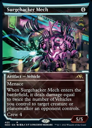 (NEO)Surgehacker Mech(405)(ショーケース)(淡光)(F)/電圧改竄メカ